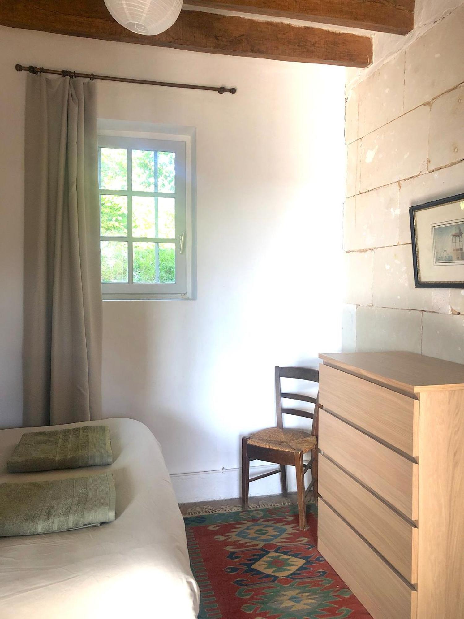 Le Charme De L'Ancien Au Calme Et A 8 Min De Chenonceaux Apartment La Croix-en-Touraine ภายนอก รูปภาพ