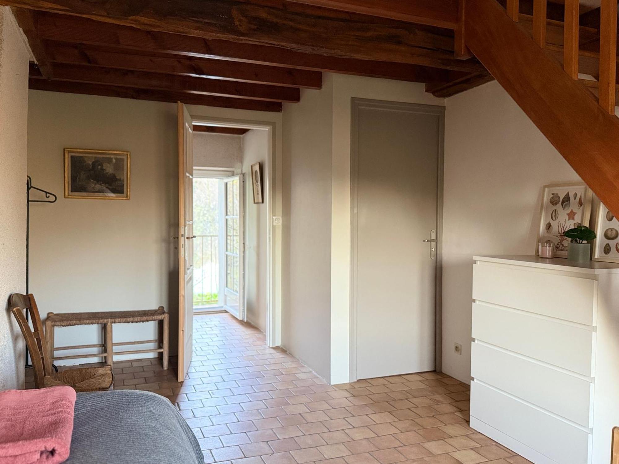 Le Charme De L'Ancien Au Calme Et A 8 Min De Chenonceaux Apartment La Croix-en-Touraine ภายนอก รูปภาพ